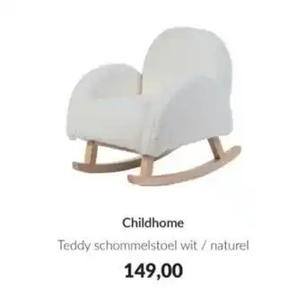 Babypark Childhome Teddy schommelstoel aanbieding