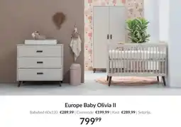 Babypark Europe Baby Olivia II aanbieding