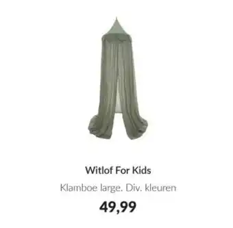 Babypark Witlof For Kids Klamboe large. aanbieding