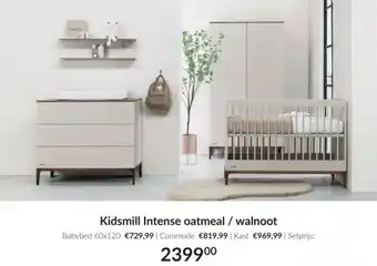 Babypark Kidsmill Intense oatmeal / walnoot aanbieding