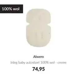 Babypark Alwero Inleg baby autostoel aanbieding