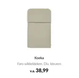 Babypark Koeka Faro wikkeldeken. aanbieding