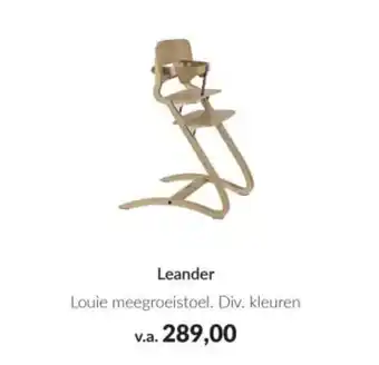Babypark Leander Louie meegroeistoel. aanbieding