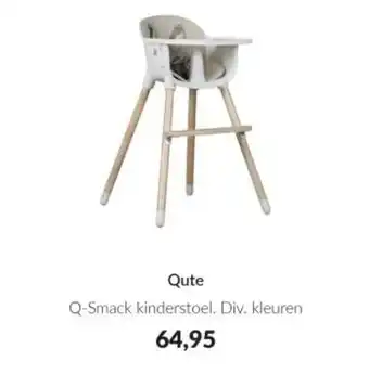 Babypark Qute Q-Smack kinderstoel. aanbieding