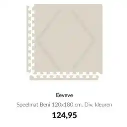 Babypark Eeveve Speelmat Beni aanbieding
