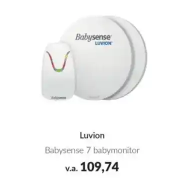 Babypark Luvion Babysense 7 babymonitor aanbieding