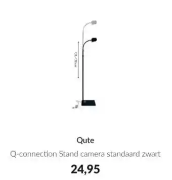 Babypark Qute Q-connection Stand camera standaard zwart aanbieding