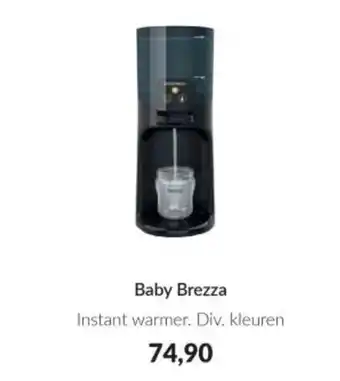 Babypark Baby Brezza Instant warmer aanbieding