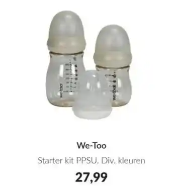 Babypark We-Too Starter kit PPSU aanbieding