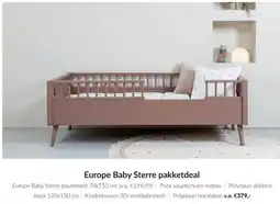 Babypark Europe Baby Sterre pakketdeal aanbieding