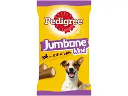 Hoogvliet Pedigree Jumbone mini lam en kip aanbieding