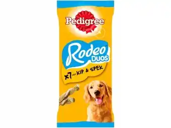 Hoogvliet Pedigree Rodeo duo kip bacon aanbieding