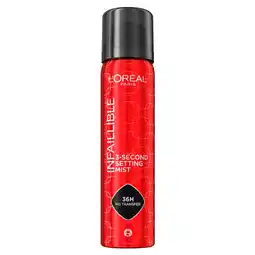 Kruidvat L'Oréal Paris Infaillible 3-Second Setting Mist aanbieding