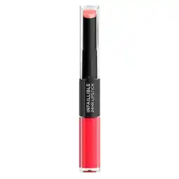 Kruidvat L'Oréal Paris Infaillible 24H 701 Captivated By Cerise Lipstick aanbieding