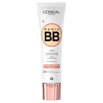 Kruidvat L'Oréal Paris Magic BB Light 5-In-1 Transforming Skin Corrector aanbieding