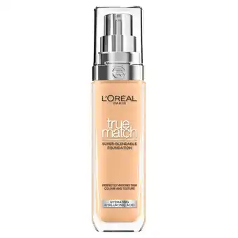 Kruidvat L'Oréal Paris True Match 4.D/W Golden Natural Foundation aanbieding