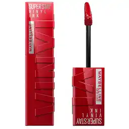 Kruidvat Maybelline New York SuperStay Vinyl Ink 10 Lippy Lipstick aanbieding