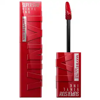 Kruidvat Maybelline New York SuperStay Vinyl Ink 10 Lippy Lipstick aanbieding