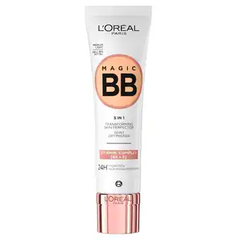 Kruidvat L'Oréal Paris Magic BB Medium Light 5-in-1 Transforming Skin Corrector aanbieding
