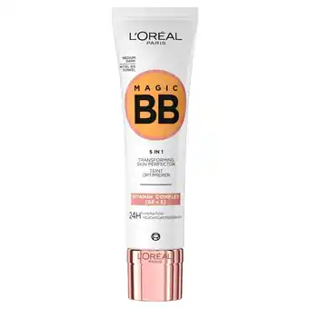 Kruidvat L'Oréal Paris Magic BB Medium Dark 5-in-1 Transforming Skin Corrector aanbieding