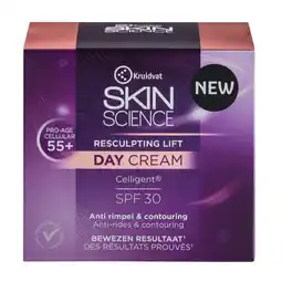 Kruidvat Kruidvat Skin Science Resculpting Lift 55+ Day Cream aanbieding