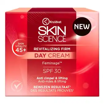 Kruidvat Kruidvat Skin Science Revitalizing Firm 45+ SPF30 Day Cream aanbieding
