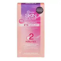 Kruidvat Kruidvat Skin Science Instant Effect Eye Serum aanbieding