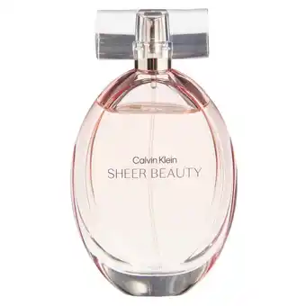 Kruidvat Calvin Klein Sheer Beauty Eau de Toilette aanbieding