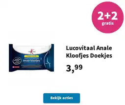 Plein.nl Lucovitaal Anale Kloofjes Doekjes aanbieding