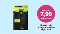 Plein.nl Gillette Labs Scheermes Neon Night 1 set aanbieding