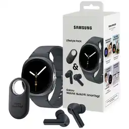 MediaMarkt SAMSUNG Lifestyle Pack Smartwatch Zwart aanbieding