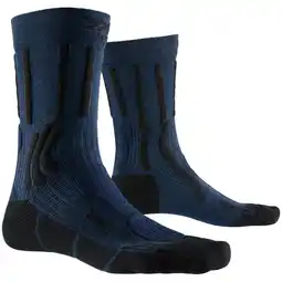 ANWB X-socks Trek Cotten Crew wandelsokken Dames Marineblauw aanbieding