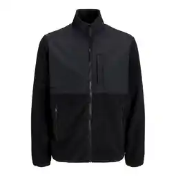 ANWB Jack & Jones Heren Marvin Fleece Jacket Zwart aanbieding