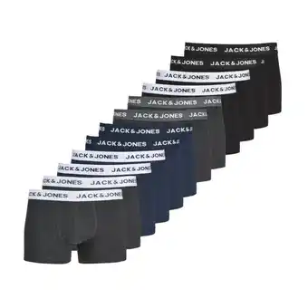 ANWB Jack & Jones Heren 12-Pack Boxers Mix Meerkleurig aanbieding