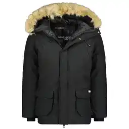 ANWB Geographical Norway Heren Parka Claude Zwart aanbieding