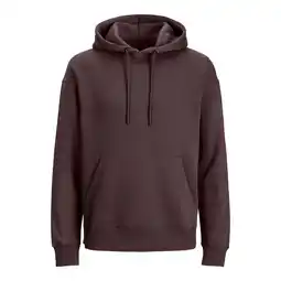 ANWB Jack & Jones Heren Star Basic Sweat Hood Bruin aanbieding