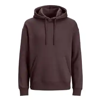 ANWB Jack & Jones Heren Star Basic Sweat Hood Bruin aanbieding
