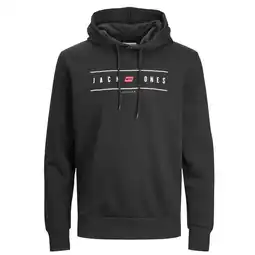 ANWB Jack & Jones Heren Elliot Sweat Hood Zwart aanbieding
