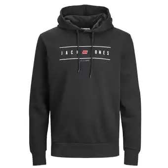 ANWB Jack & Jones Heren Elliot Sweat Hood Zwart aanbieding