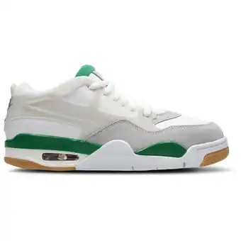 Foot Locker Jordan 4Rm Sneakers Heren - Wit - Maat 42 - Leer aanbieding