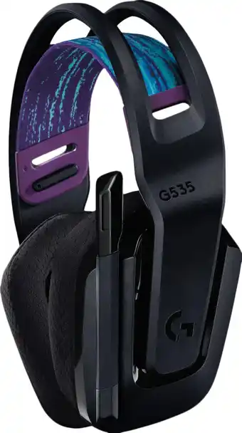 Coolblue Logitech G535 Lightspeed Draadloze Gaming Headset Zwart aanbieding
