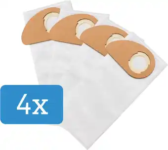 Coolblue Nilfisk Stofzakken voor Buddy II (4x) aanbieding