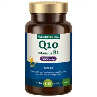 Holland & Barrett Holland & Barrett Q10 Vitamine B1 300mg - 60 capsules aanbieding
