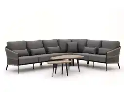 Kees Smit Bellagio Mineo/ROUGH-K hoek loungeset 6-delig aanbieding