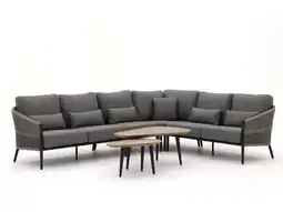 Kees Smit Bellagio Mineo/ROUGH-K hoek loungeset 6-delig aanbieding