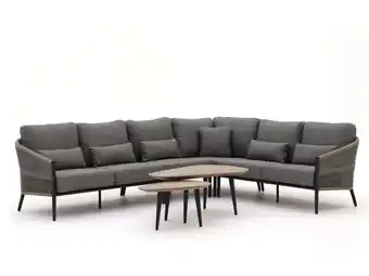 Kees Smit Bellagio Mineo/ROUGH-K hoek loungeset 6-delig aanbieding