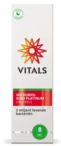 De Online Drogist Vitals Microbiol Kind Platinum Druppels aanbieding
