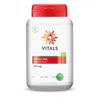 De Online Drogist Vitals Spirulina Biologisch 500mg Tabletten aanbieding