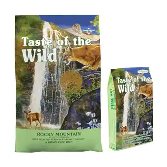 Zooplus 2 kg gratis! Taste of the Wild Katten droogvoer 6,6kg aanbieding