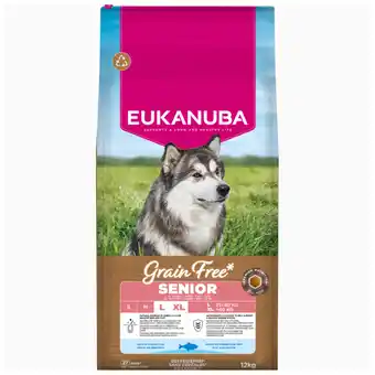 Zooplus Eukanuba Senior Large Breed Grain Free Zeevis - Dubbelpak: 2 x 12 kg aanbieding